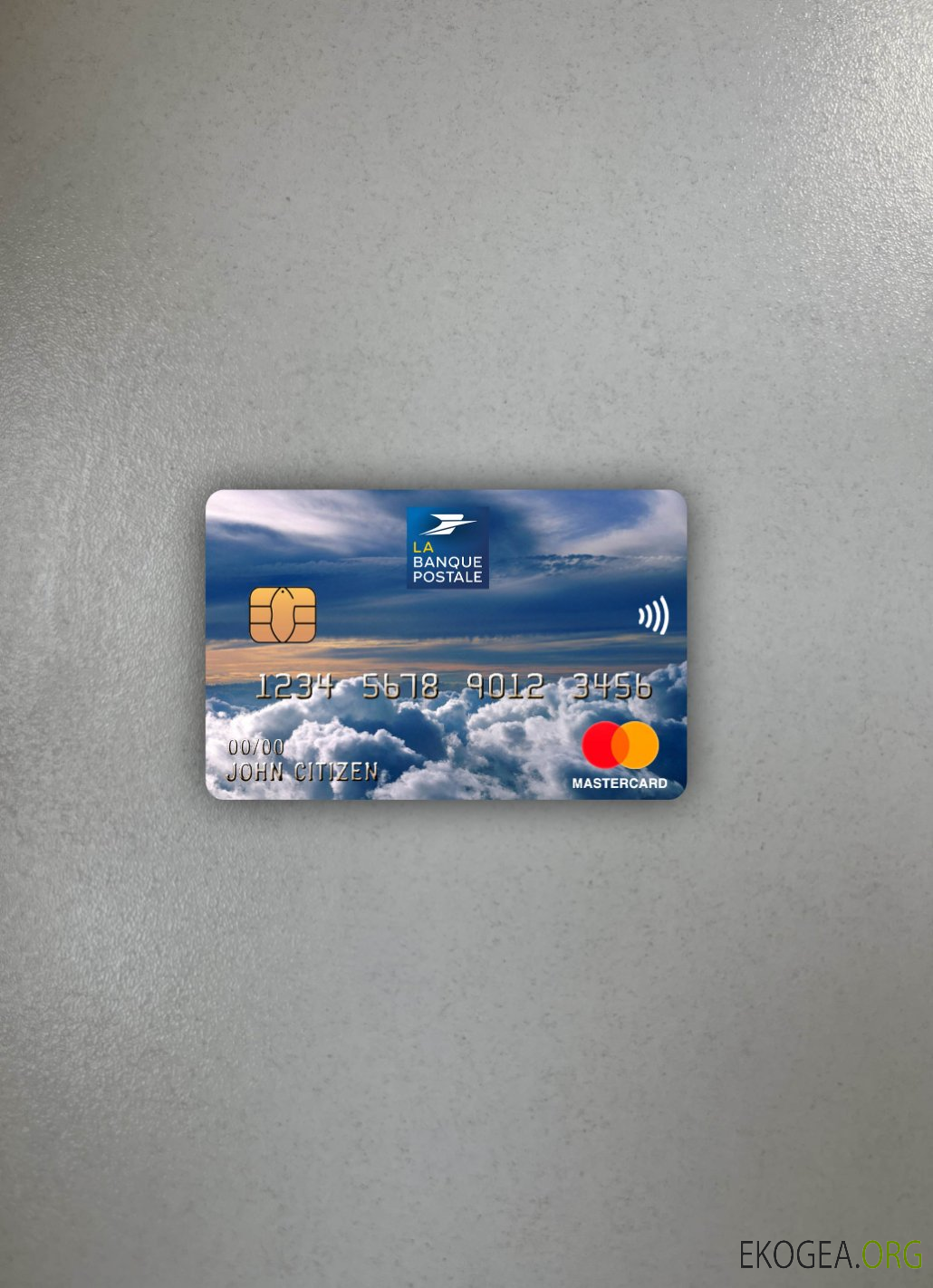 France La Banque Postale banque mastercard photolook ,